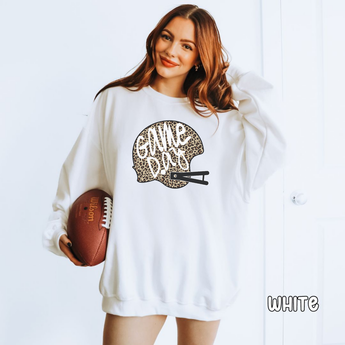 Cheetah Game Day Unisex Heavy Blend™ Crewneck Sweatshirt