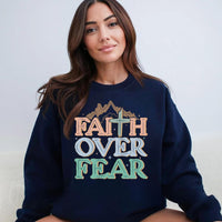 Faith Over Fear Unisex Heavy Blend™ Crewneck Sweatshirt