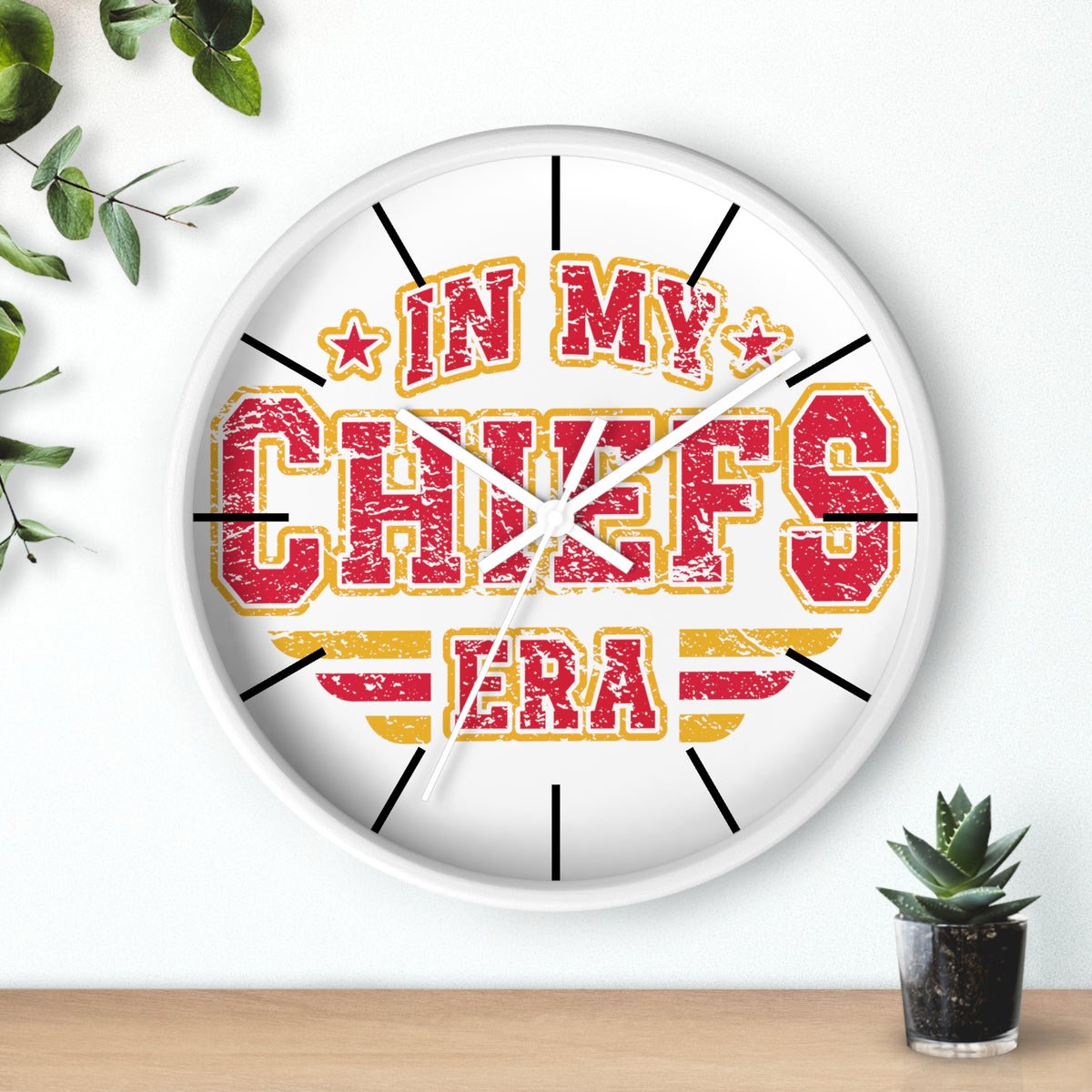 In My Chiefs Era Wall Clock