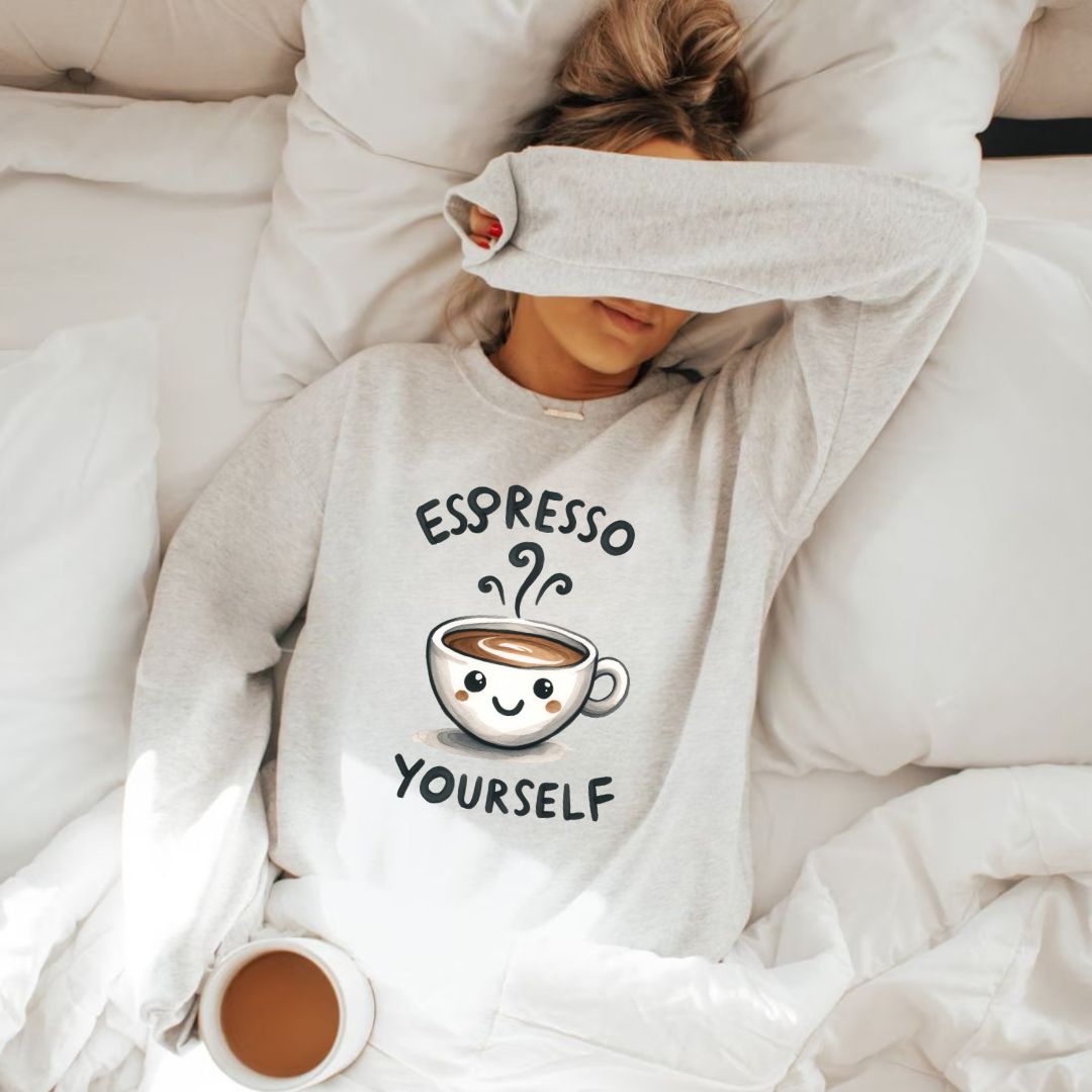 Espresso Yourself Unisex Heavy Blend™ Crewneck Sweatshirt