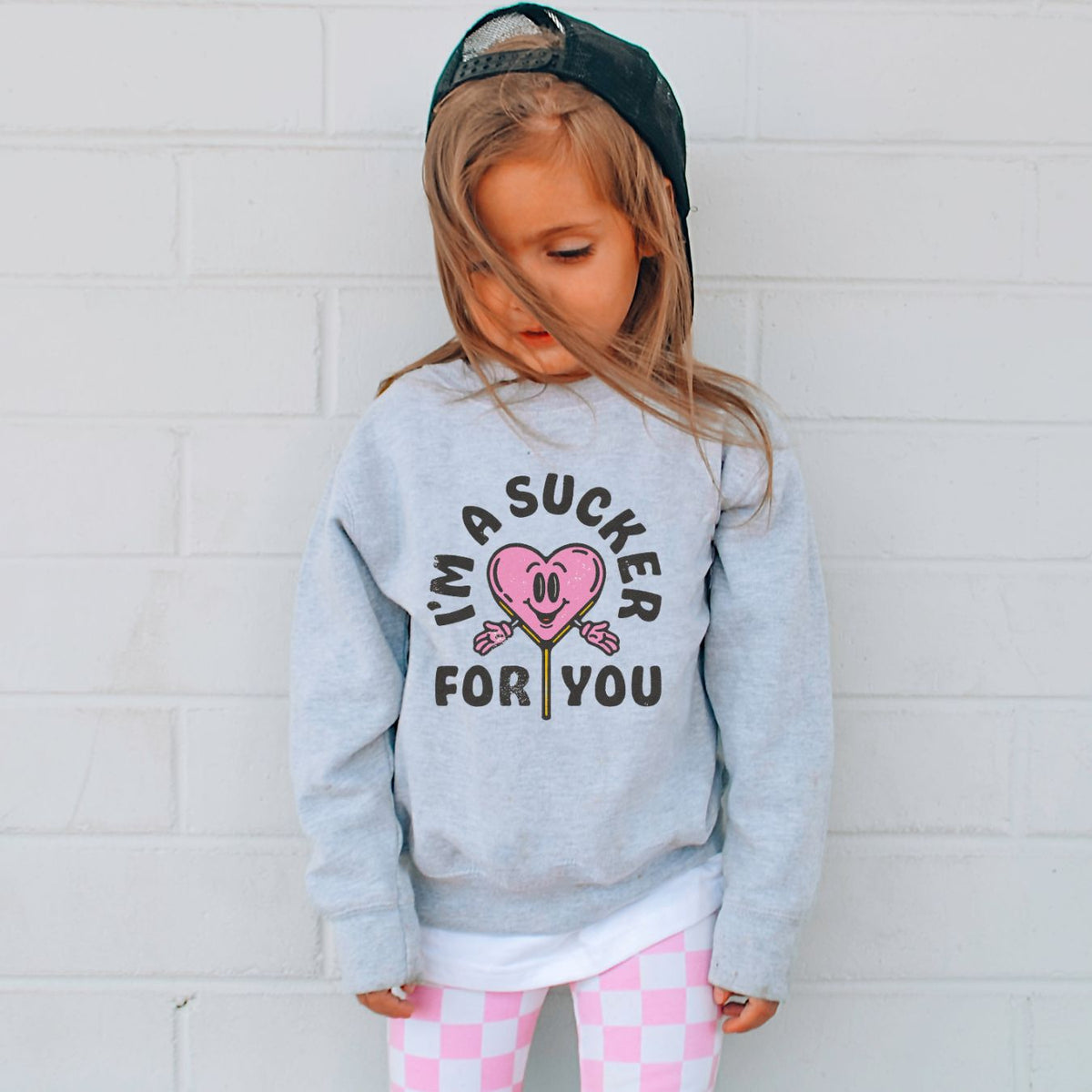 I'm a Sucker For You Youth Crewneck Sweatshirt