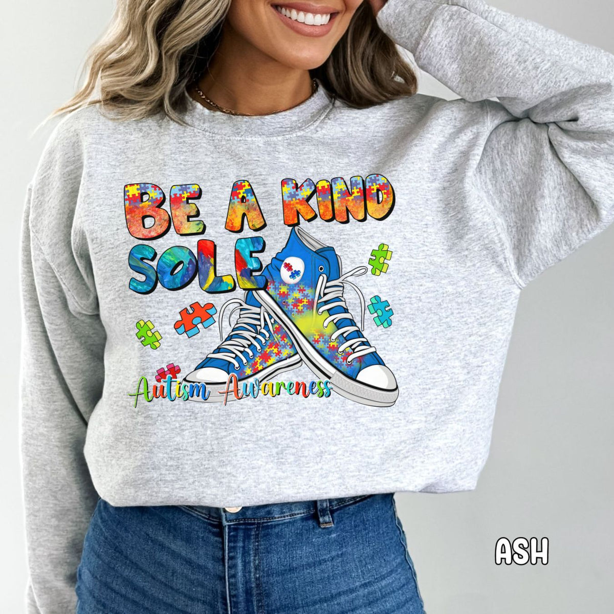 Be a Kind Sole Unisex Heavy Blend™ Crewneck Sweatshirt