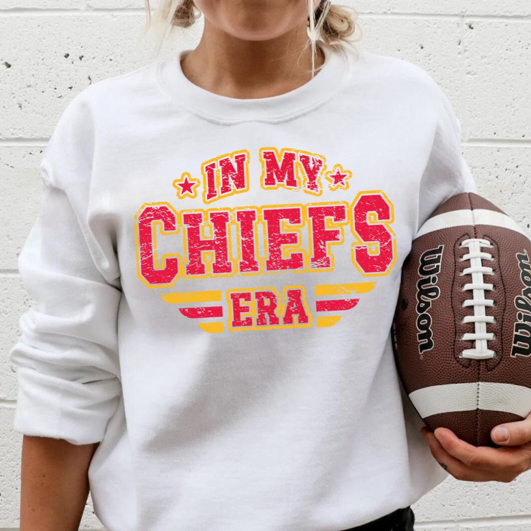 In My Chiefs Era Unisex Heavy Blend™ Crewneck Sweatshirt