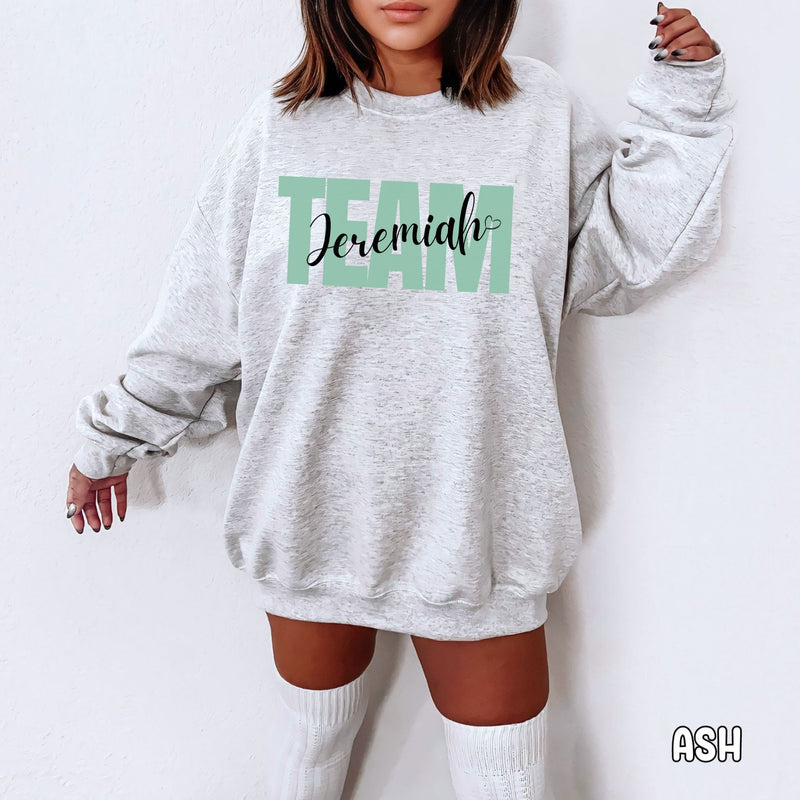 Team Jeremiah Unisex Heavy Blend™ Crewneck Sweatshirt