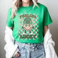 Faded Feeling Lucky Unisex Heavy Cotton Tee