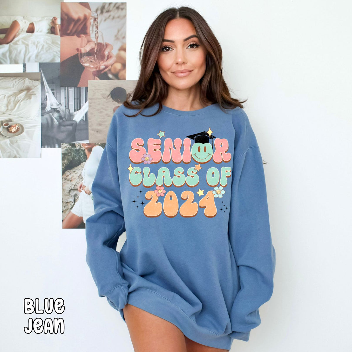 Senior Class Unisex Comfort Colors Sweatshirt