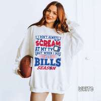 Bills Season Unisex Heavy Blend™ Crewneck Sweatshirt