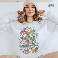 Be Happy In Your Own Shell Unisex Heavy Blend™ Crewneck Sweatshirt