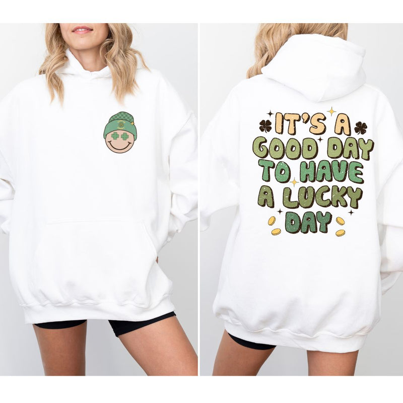 It's a Good Day to Have a Lucky Day Unisex Heavy Blend™ Hooded Sweatshirt