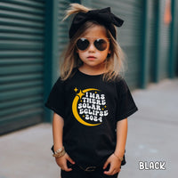 I Was There Solar Eclipse 2024 Kids Heavy Cotton™ Tee