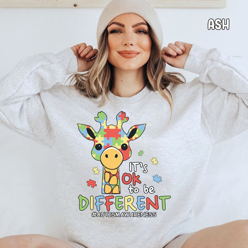 It's Ok To Be Different Unisex Heavy Blend™ Crewneck Sweatshirt