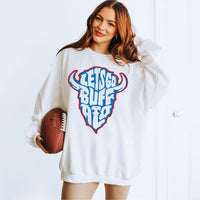 Let's Go Buffalo Head Unisex Heavy Blend™ Crewneck Sweatshirt