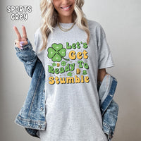 Let's Get Ready to Stumble Unisex Heavy Cotton Tee