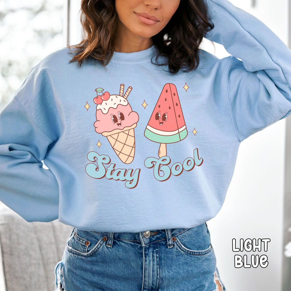 Stay Cool Unisex Heavy Blend™ Crewneck Sweatshirt