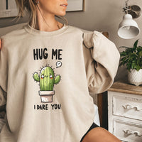 Hug Me I Dare You Unisex Heavy Blend™ Crewneck Sweatshirt