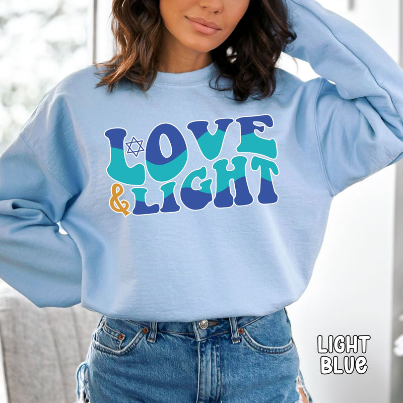 Love & Light Unisex Heavy Blend™ Crewneck Sweatshirt