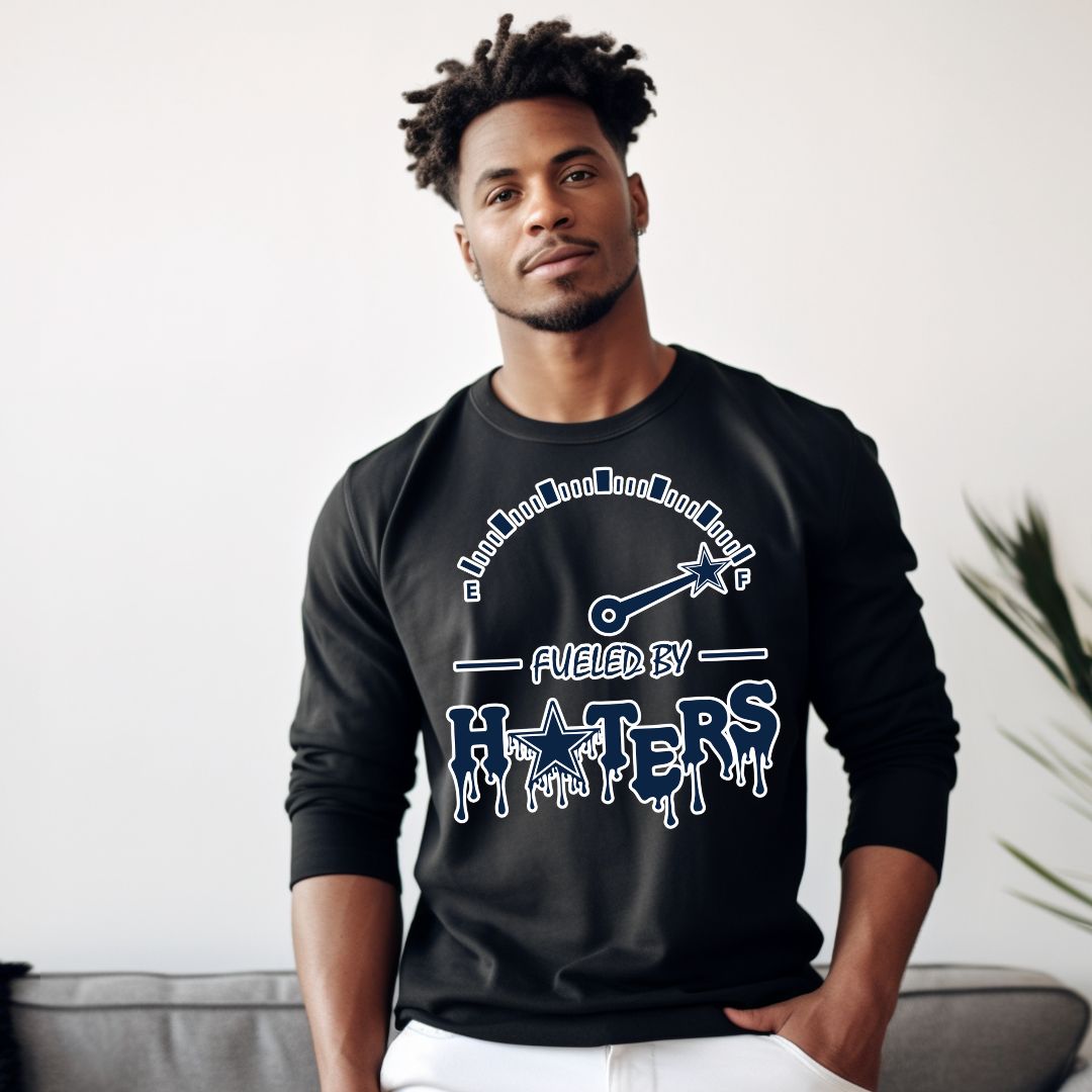 Fueled By Haters Cowboys Unisex Heavy Blend™ Crewneck Sweatshirt