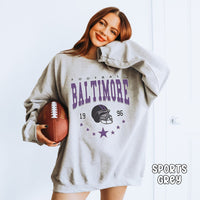 Baltimore Football Unisex Heavy Blend™ Crewneck Sweatshirt