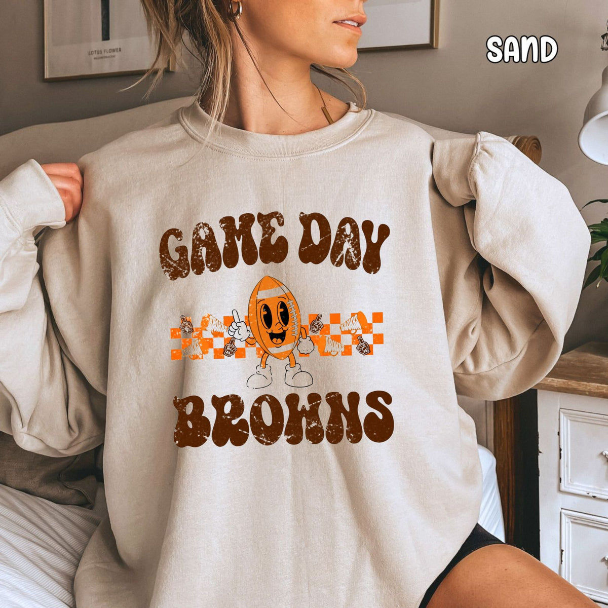 Browns Game Day Unisex Heavy Blend™ Crewneck Sweatshirt