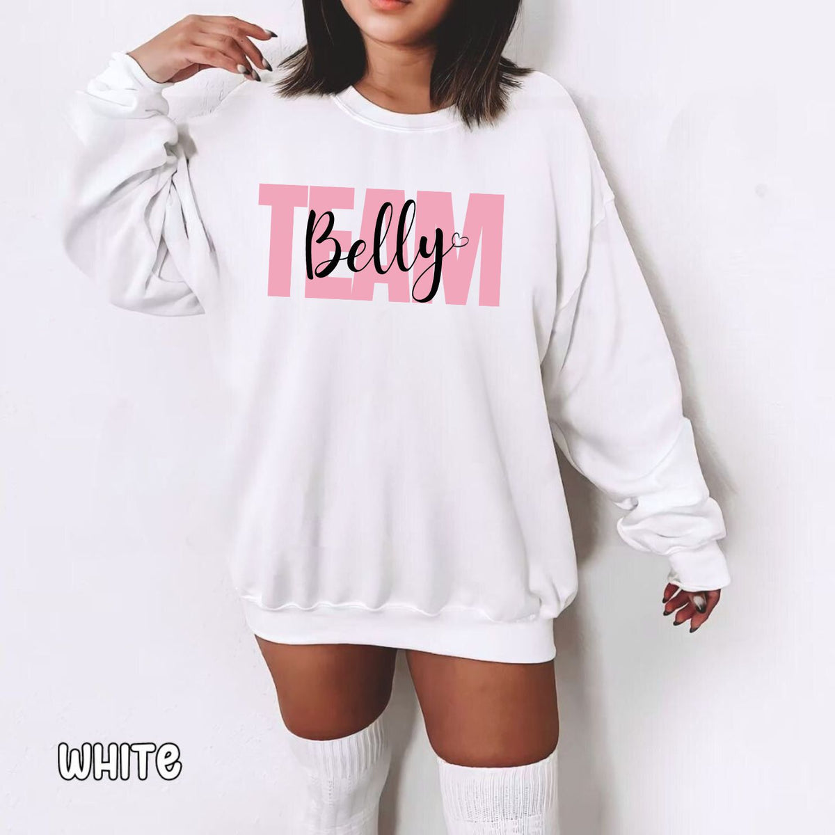 Team Belly Unisex Heavy Blend™ Crewneck Sweatshirt