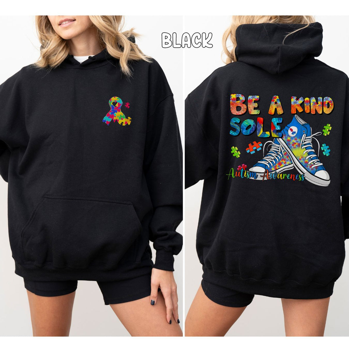 Be a Kind Sole Unisex Heavy Blend™ Hooded Sweatshirt