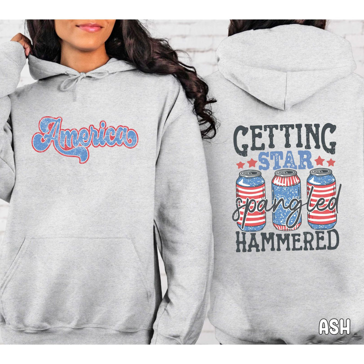 Star Spangled Hammered Unisex Heavy Blend™ Hooded Sweatshirt