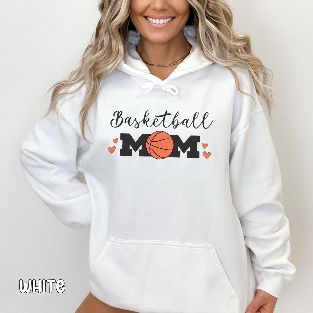 Basketball Mom Unisex Heavy Blend™ Crewneck Sweatshirt