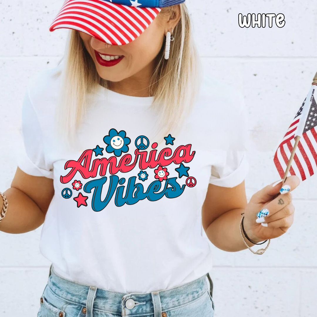 American Vibes Unisex Heavy Cotton Tee