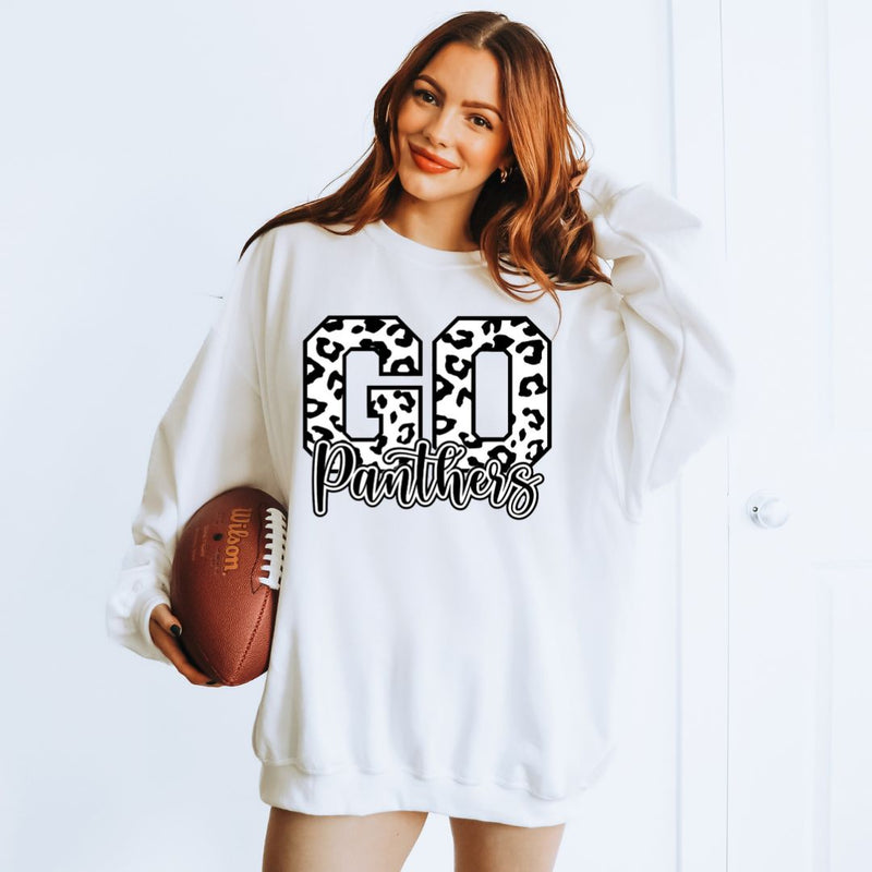 Go Panthers Unisex Heavy Blend™ Crewneck Sweatshirt