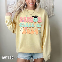 Senior Class Unisex Comfort Colors Sweatshirt