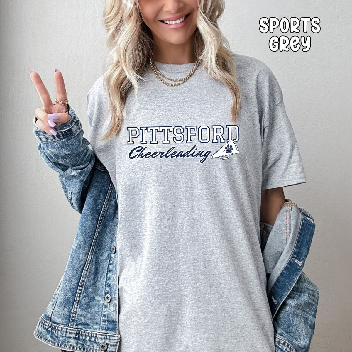 Pittsford Cheerleading Unisex Heavy Cotton Tee