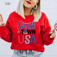 Small Town USA Unisex Heavy Blend™ Crewneck Sweatshirt