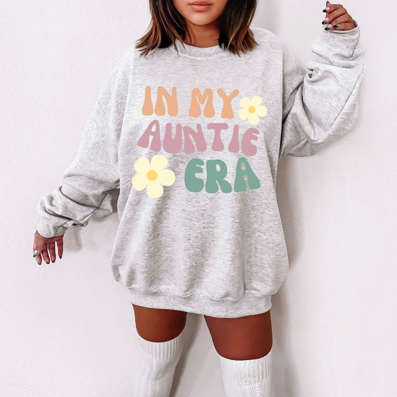 In My Auntie Era Unisex Heavy Blend™ Crewneck Sweatshirt