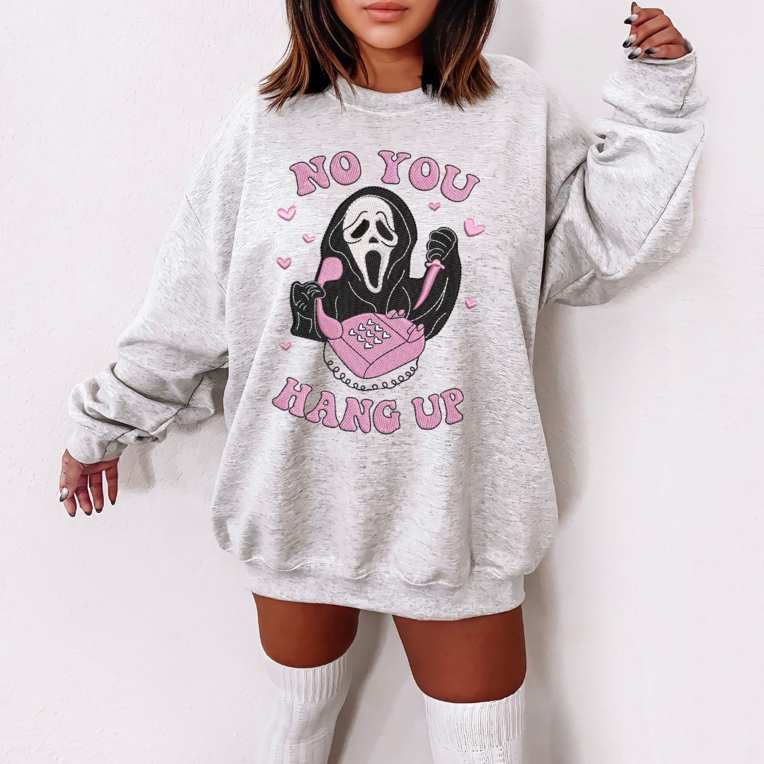 No You Hang Up Unisex Heavy Blend™ Crewneck Sweatshirt