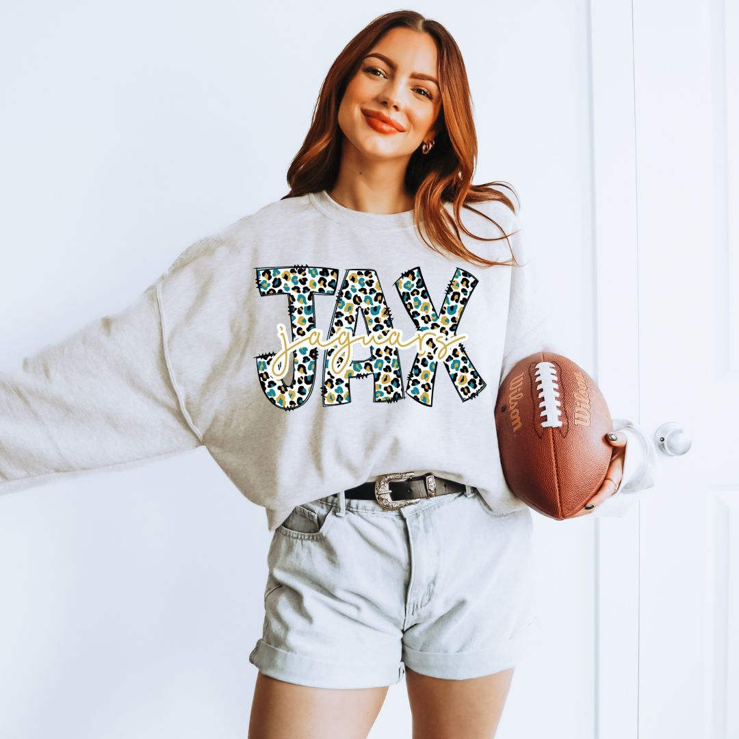 Jax Jaguars Unisex Heavy Blend™ Crewneck Sweatshirt