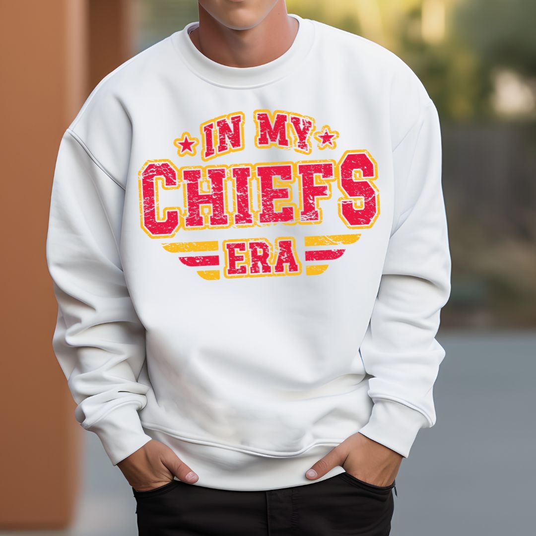 In My Chiefs Era Unisex Heavy Blend™ Crewneck Sweatshirt