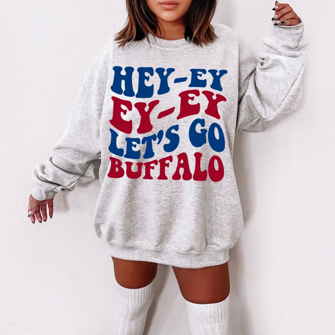 Let's Go Buffalo Bills Unisex Heavy Blend™ Crewneck Sweatshirt