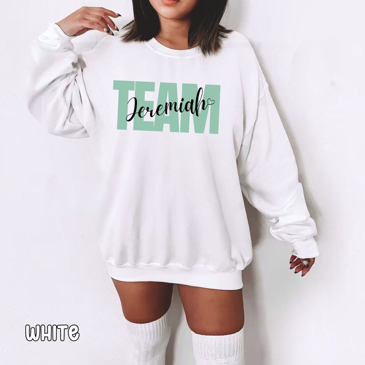 Team Jeremiah Unisex Heavy Blend™ Crewneck Sweatshirt