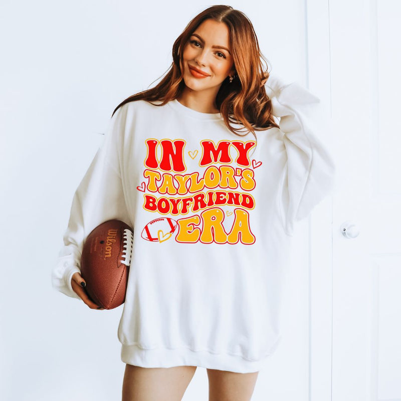 In My Taylors Boyfriend Era Unisex Heavy Blend™ Crewneck Sweatshirt