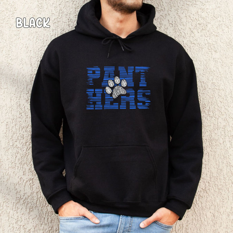 Panthers Faded Unisex Heavy Blend™ Hooded Sweatshirt