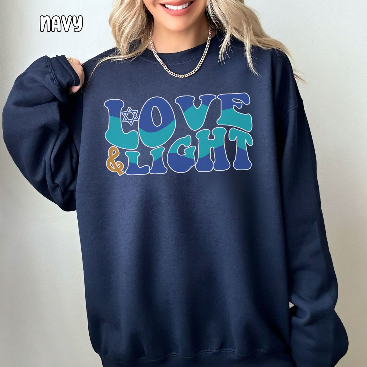 Love & Light Unisex Heavy Blend™ Crewneck Sweatshirt