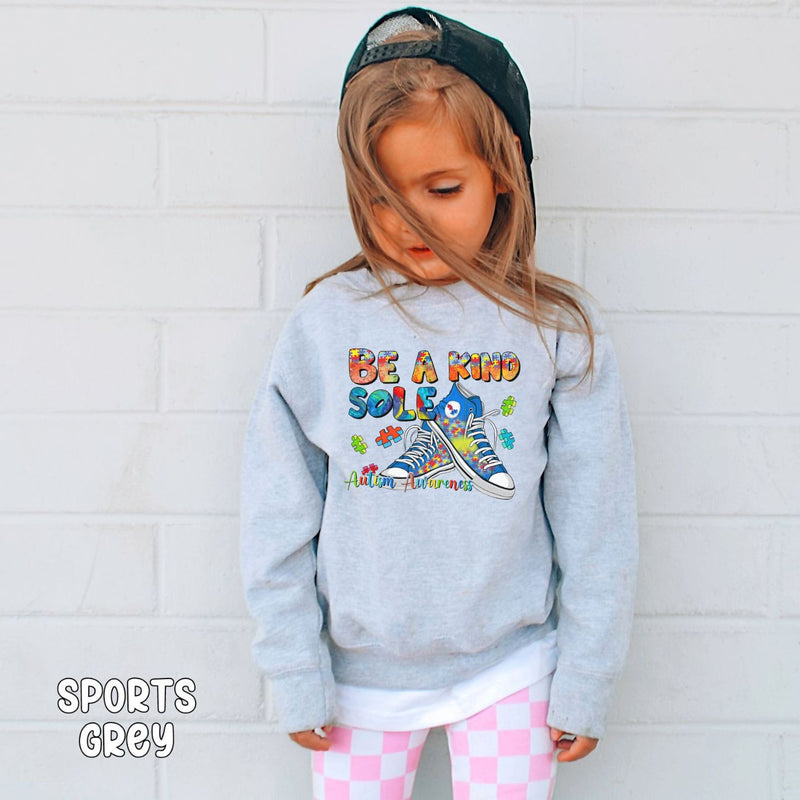 Be a Kind Sole Youth Crewneck Sweatshirt