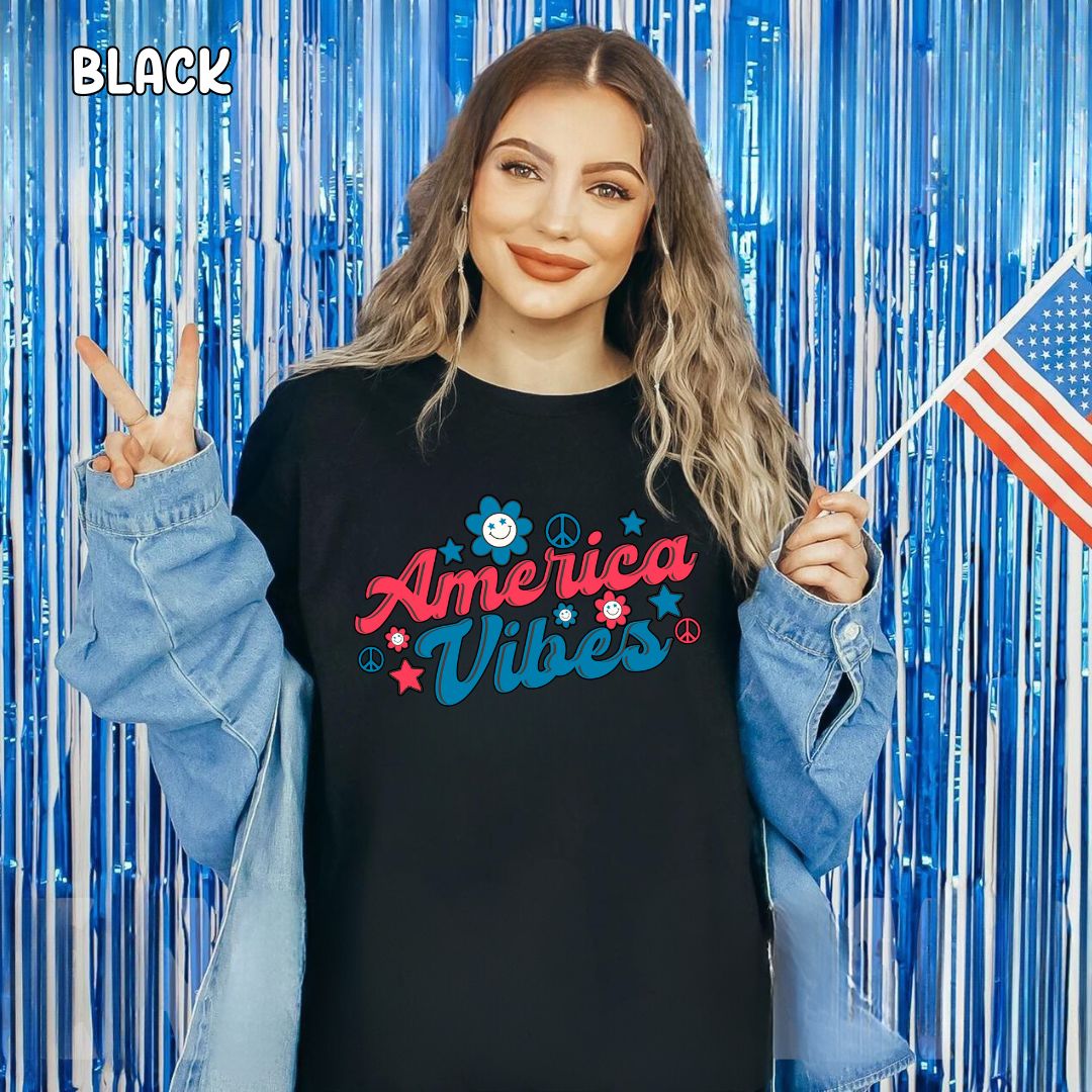 American Vibes Unisex Heavy Cotton Tee