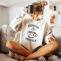 Espresso Yourself Unisex Heavy Blend™ Crewneck Sweatshirt