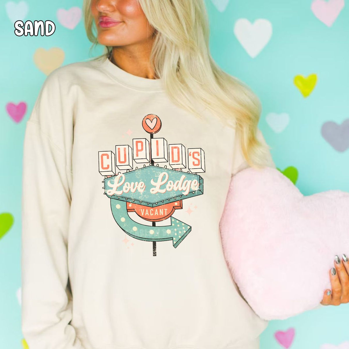 Cupids Love Lodge Unisex Heavy Blend™ Crewneck Sweatshirt