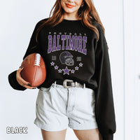 Baltimore Football Unisex Heavy Blend™ Crewneck Sweatshirt