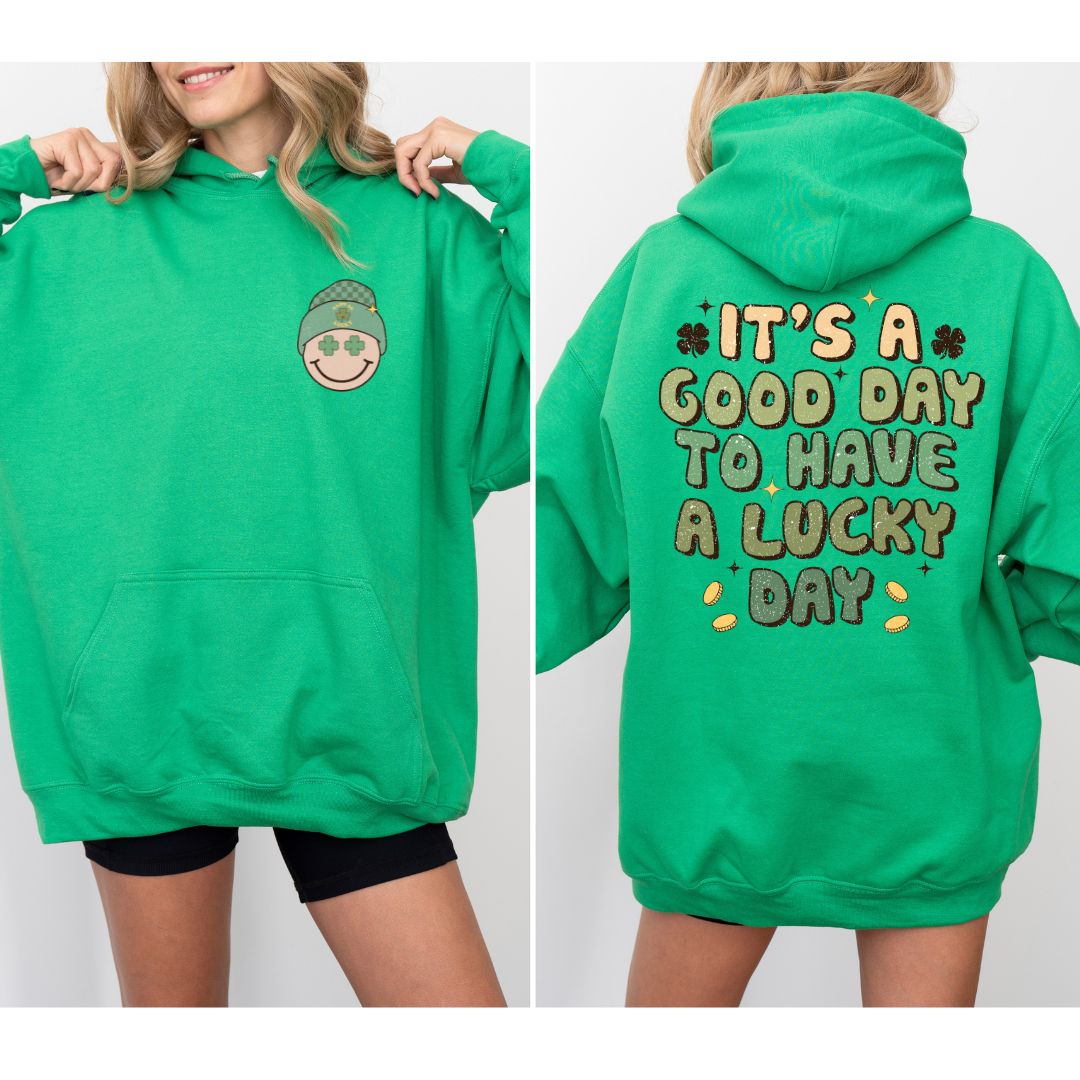 It's a Good Day to Have a Lucky Day Unisex Heavy Blend™ Hooded Sweatshirt