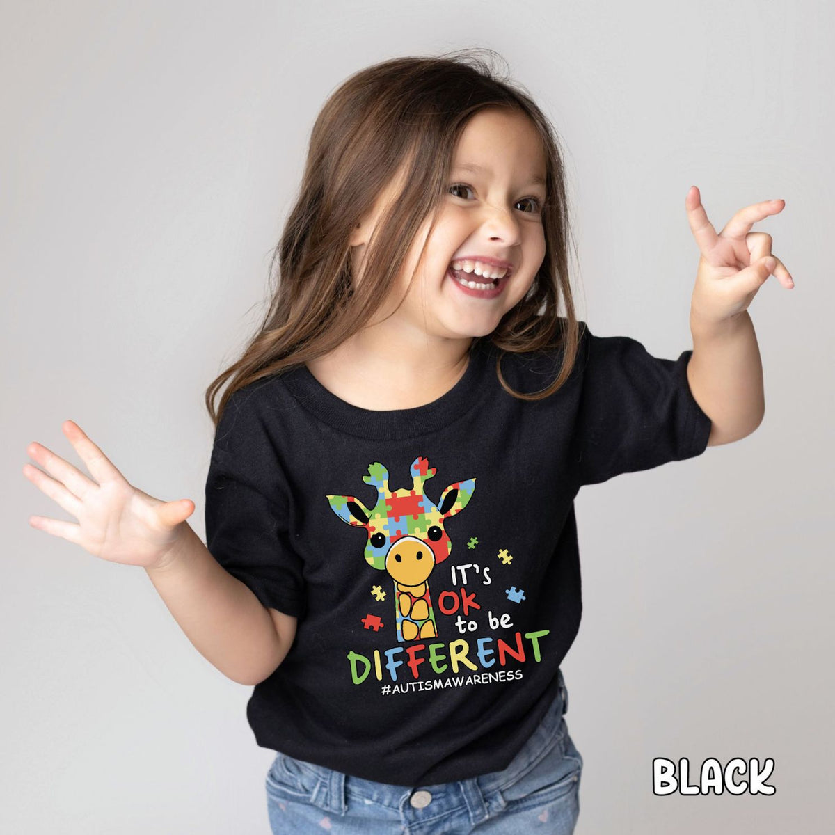 It's Ok To Be Different Kids Heavy Cotton™ Tee