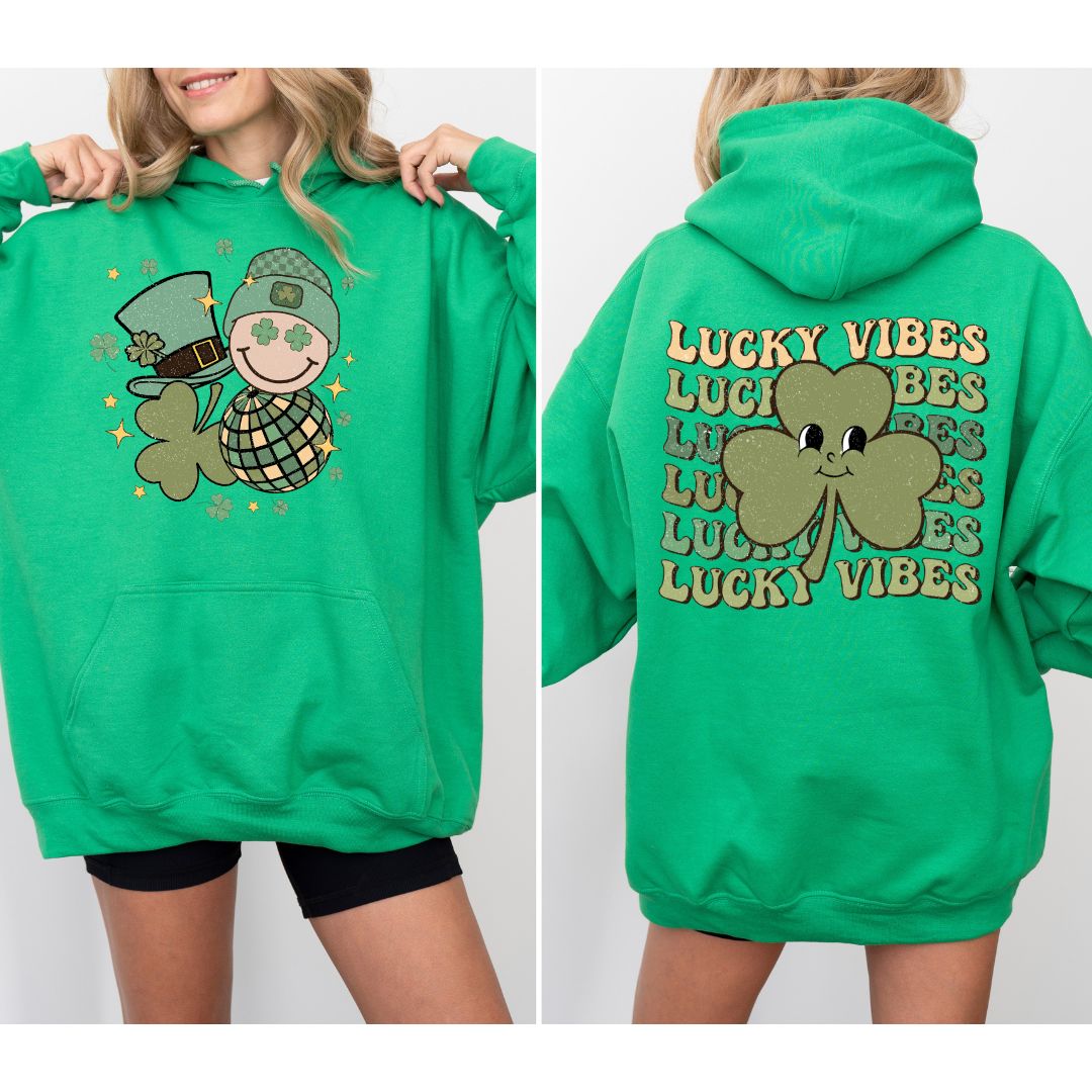 Lucky Vibes Unisex Heavy Blend™ Hooded Sweatshirt