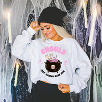 Ghouls Just Want To Have Fun Unisex Heavy Blend™ Crewneck Sweatshirt